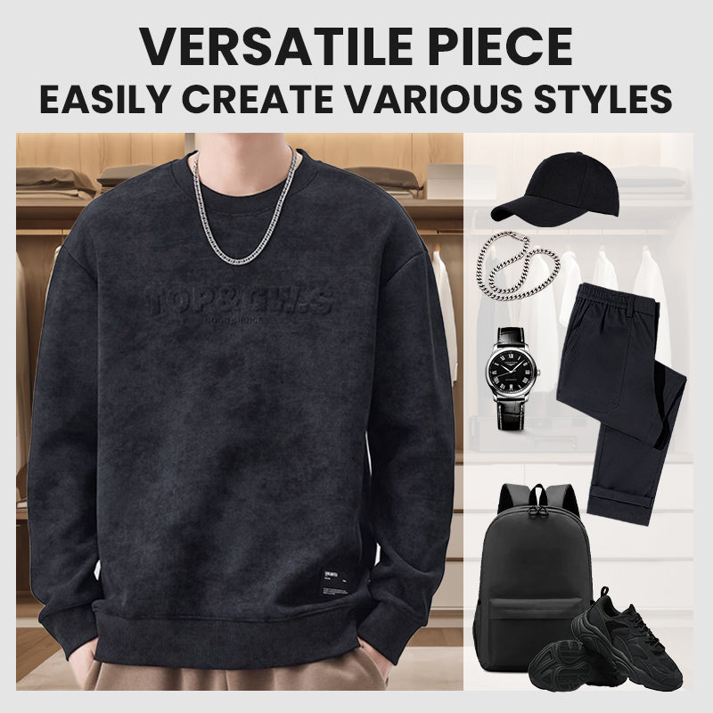 Men’s Casual Crewneck Sweatshirt
