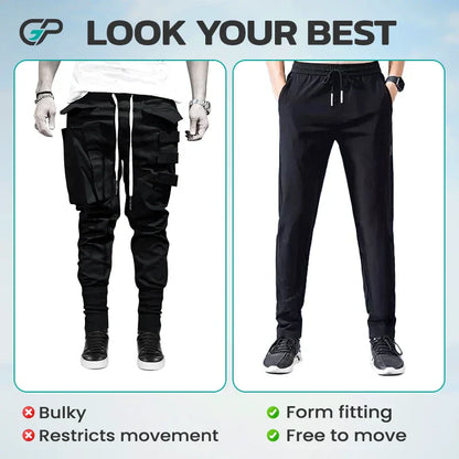 📢⏰Stretch Breathable Straight-Leg Casual Athletic Pants