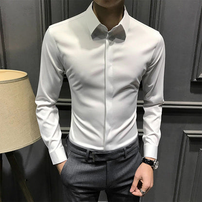 🎁2026 New Arrivals 50% OFF💥Men's Wrinkle-Free Button-Down Shirt