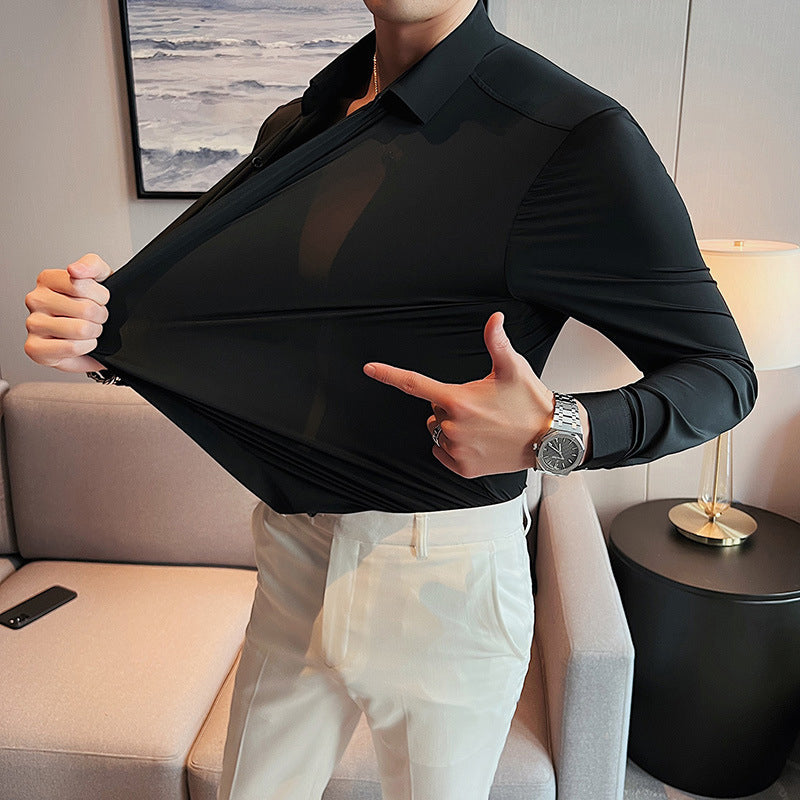 🎁2026 New Arrivals 50% OFF💥Men's Wrinkle-Free Button-Down Shirt