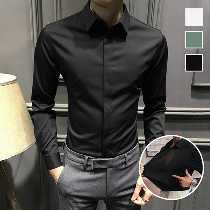 🎁2026 New Arrivals 50% OFF💥Men's Wrinkle-Free Button-Down Shirt