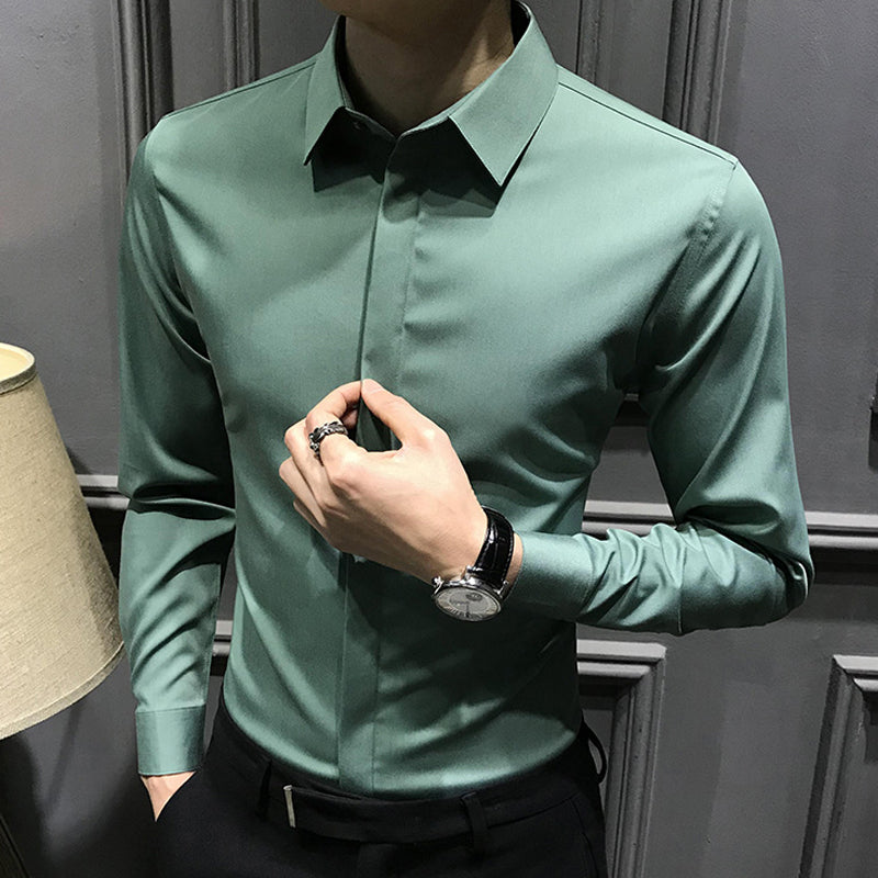 🎁2026 New Arrivals 50% OFF💥Men's Wrinkle-Free Button-Down Shirt