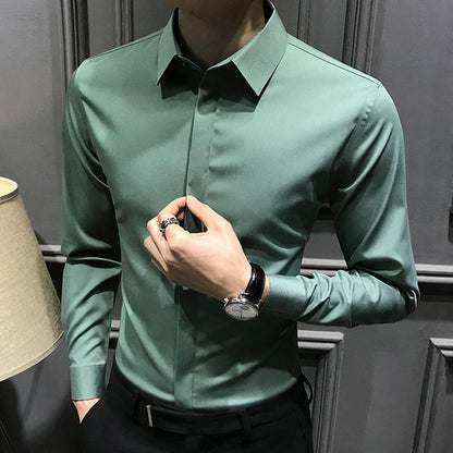 🎁2026 New Arrivals 50% OFF💥Men's Wrinkle-Free Button-Down Shirt
