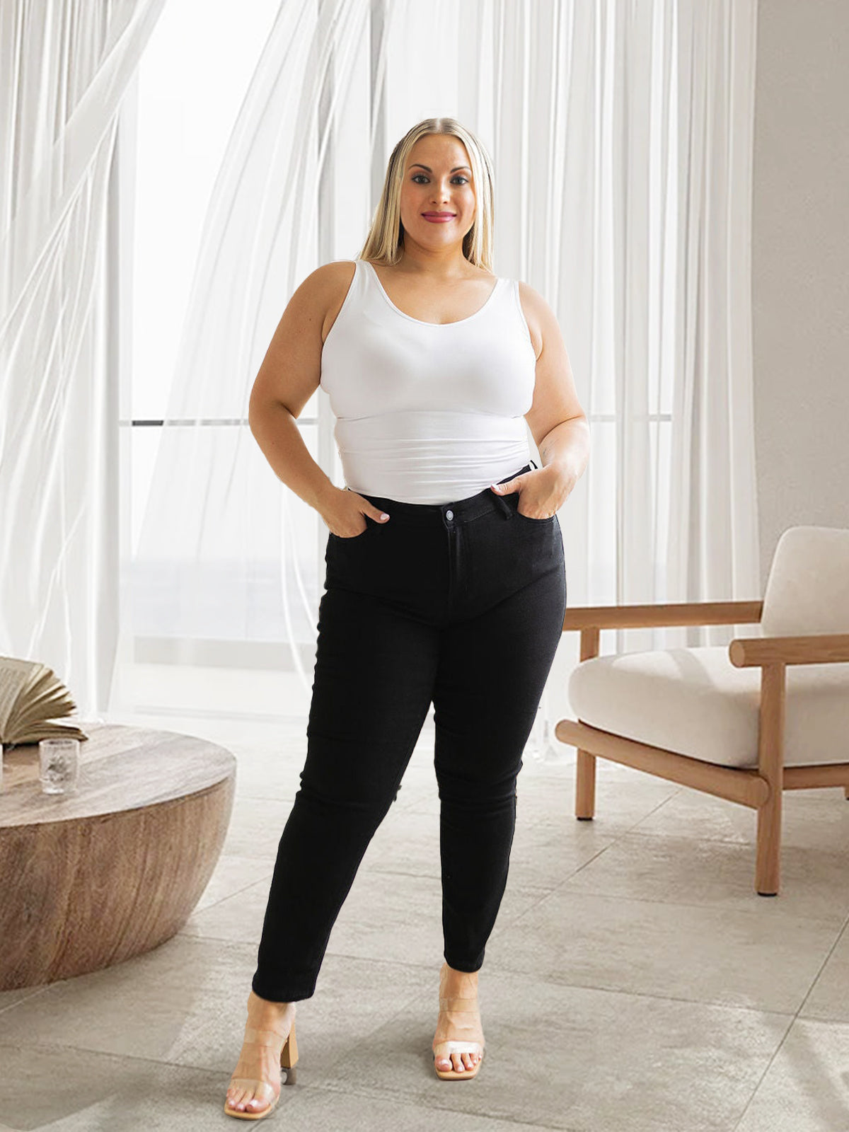 ✨🔥Tummy Control Butt Lifting Jeans👖