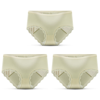 Women's Soft Lace Mid-Rise Panty