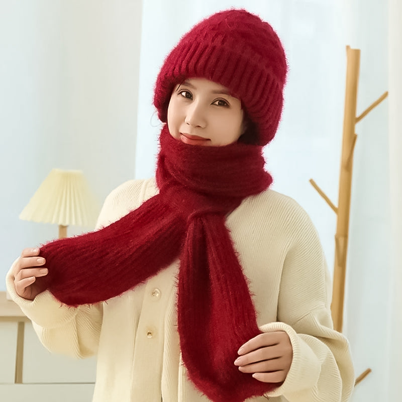 🎄Christmas Sale-50% OFF🎁Winter Versatile Knitted Hooded Scarf For Women