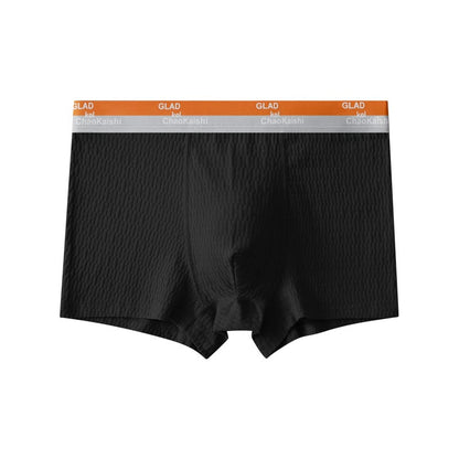 🔥Bubble Cotton Men's Boxer Briefs Antibacterial Breathable Sweat Absorbent🩳