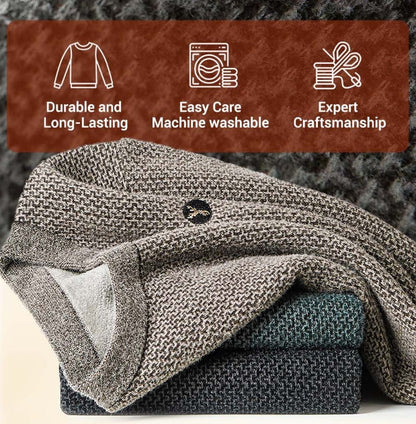 ✨Haut ras du cou chaud et confortable pour homme - Cadeau idéal (50 % de réduction)