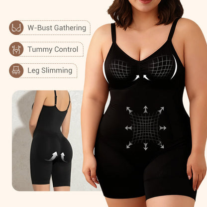 💥2026 Newest Style🔥 Women's Seamless Shaping Bodysuit with Detachable Intimate Panel