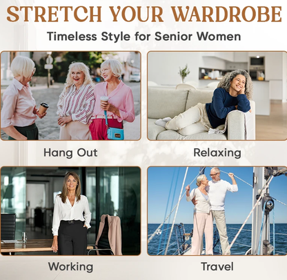 ⏳Limited-time 50% off⏰Perfect Drape High Rise Pull-On Stretch Pants👖