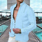 Men's Linen Button Up Summer Beach Shirt（50% OFF）