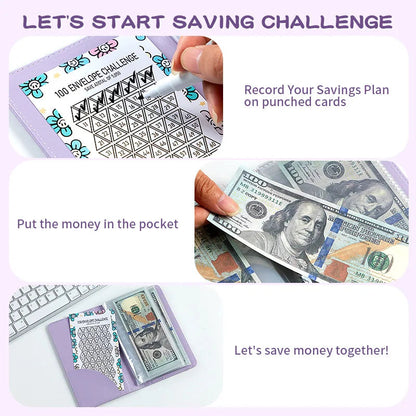 🎁LAST DAY SALE50% OFF✉️Savings Challenges Book with Envelopes💸