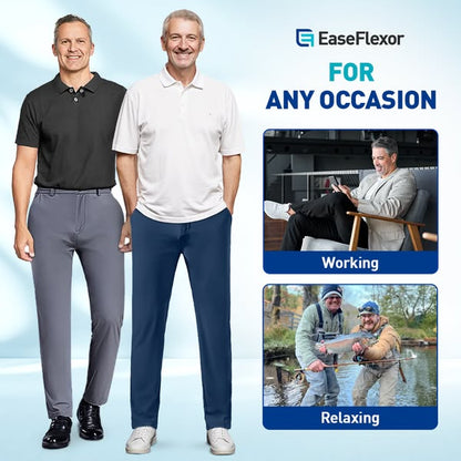 📢⏰Stretch Breathable Straight-Leg Casual Athletic Pants