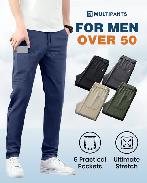 🎁New arrival 50% OFF💥 MultiPants – High-Stretch, Multi-Pocket Durable Cargo Pants | Built for Movement & Everyday Utility 🎒