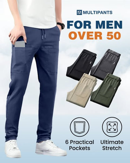 🎁New arrival 50% OFF💥 MultiPants – High-Stretch, Multi-Pocket Durable Cargo Pants | Built for Movement & Everyday Utility 🎒