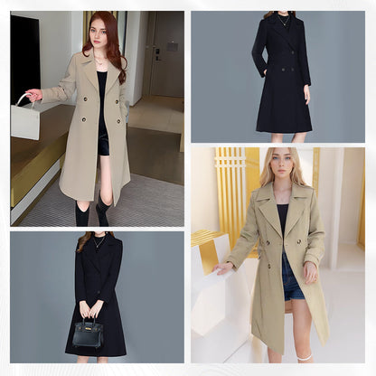 ⏳Limited-time 50% off⏰Women's Elegant Warm Trench Coat✨