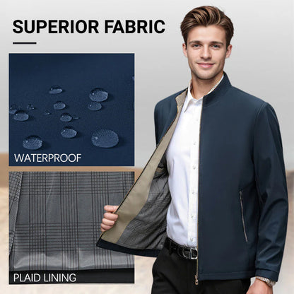 Veste décontractée à collier à collier debout pour hommes （50% de réduction）