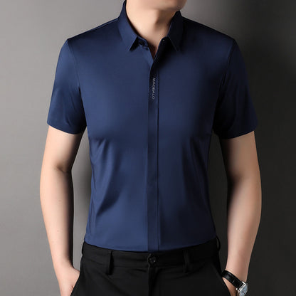 Men's Ice Silk Quick-drying Business Shirt（50% OFF）