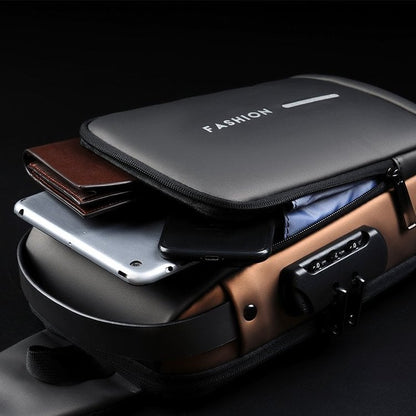 👜USB charging sport sling Anti-theft shoulder bag👜