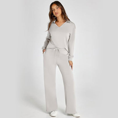 ☁️49% OFF!👍Women's 2 Piece Sets Outfits Casual Long Sleeve Sweatsuits Sets