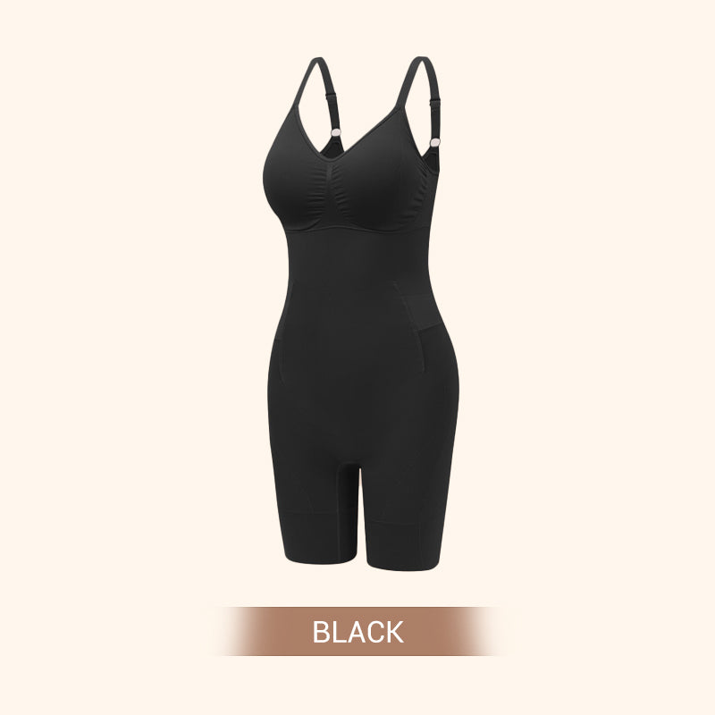 💥2026 Newest Style🔥 Women's Seamless Shaping Bodysuit with Detachable Intimate Panel
