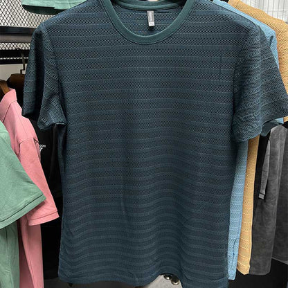 Les t-shirts à l'équipe de maille sec actif pour hommes