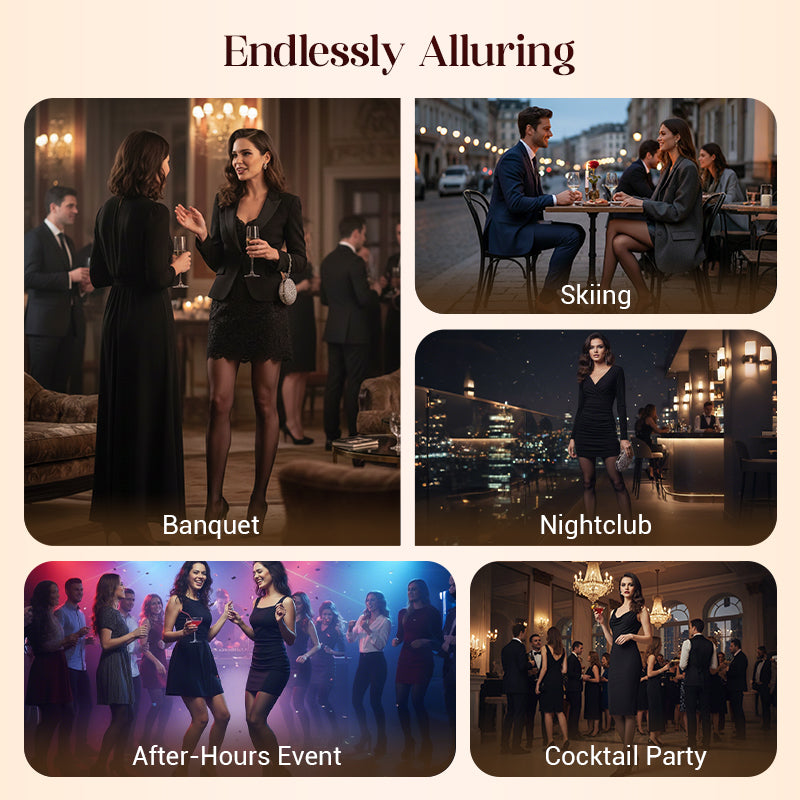 🔥2026 New Arrival🔥8D Oil-Sheen Rose Lace Stockings