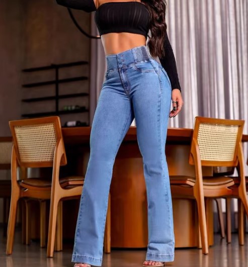 🎁2026 New Arrivals 50% OFF👖Stretch Flare Jeans With A High Waist