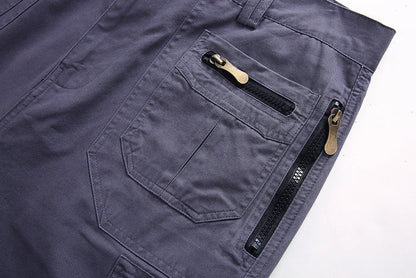 🩳 LIMITED-TIME 50% OFF! 💥 Men's Outdoor Sporty Fitness Multifunctional Shorts – 8 Pockets, Durable Cotton, Adjustable ✨