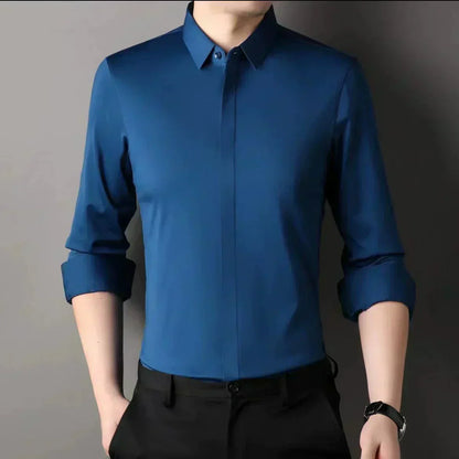 🎁2026 New Arrivals 50% OFF💥Men's Wrinkle-Free Button-Down Shirt