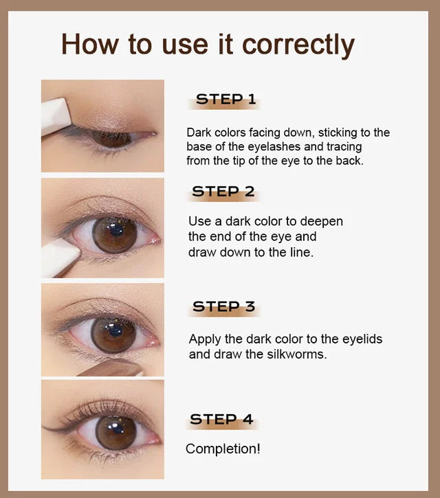 🥰HOT SALE BUY 1 GET 1 FREE🥰Gradient Three-Color Eyeshadow Stick