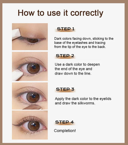 🥰HOT SALE BUY 1 GET 1 FREE🥰Gradient Three-Color Eyeshadow Stick