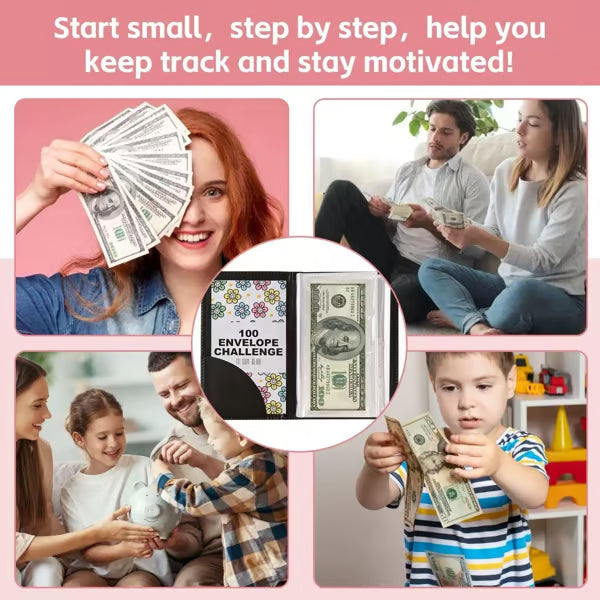 🎁LAST DAY SALE50% OFF✉️Savings Challenges Book with Envelopes💸