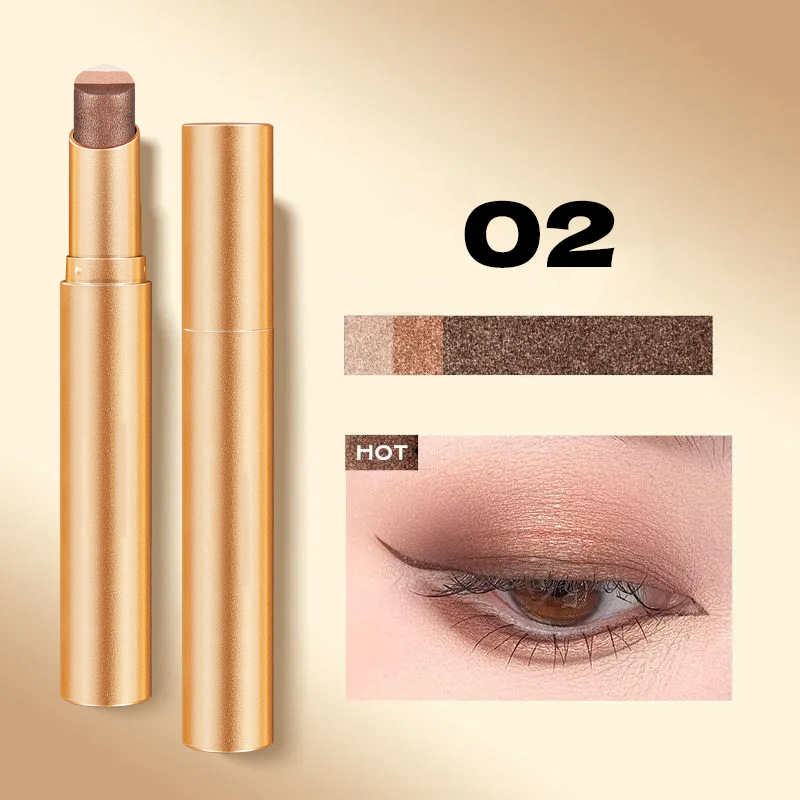 🥰HOT SALE BUY 1 GET 1 FREE🥰Gradient Three-Color Eyeshadow Stick