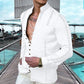 Men's Linen Button Up Summer Beach Shirt（50% OFF）