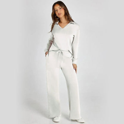 ☁️49% OFF!👍Women's 2 Piece Sets Outfits Casual Long Sleeve Sweatsuits Sets