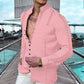 Men's Linen Button Up Summer Beach Shirt（50% OFF）