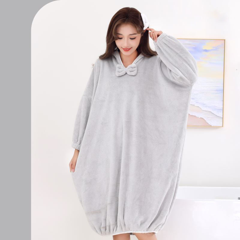 🎄XMAS SALE 40% OFF🎄Absorbent and Fast-Drying Hooded Robe