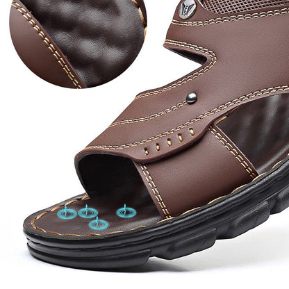 Sandales non glissées à bout ouvert masculin