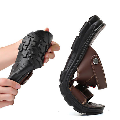 Sandales non glissées à bout ouvert masculin