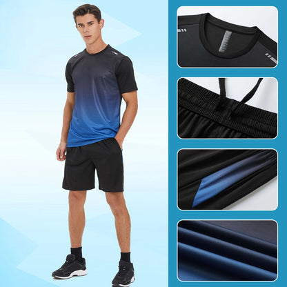 🎁Vente chaude 49% de réduction⏳Combinaison de sport d'été à séchage rapide pour homme