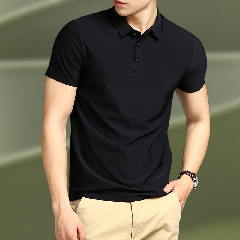 ⚡Men's Summer Cool Lapel T-Shirt👕