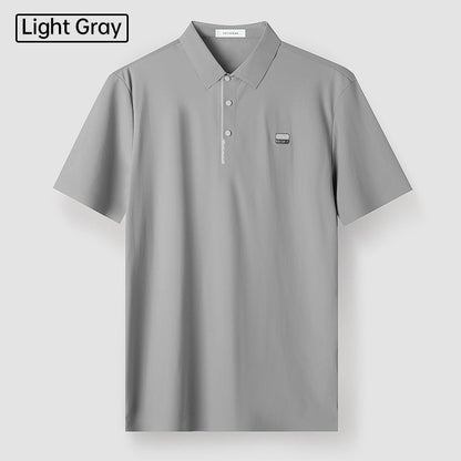 ⚡Men's Summer Cool Lapel T-Shirt👕