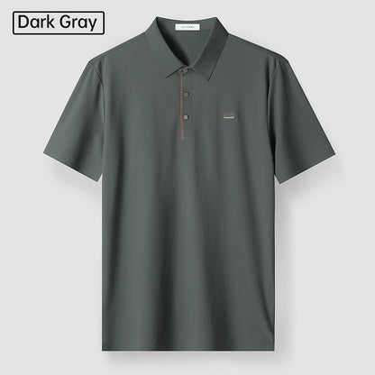 ⚡Men's Summer Cool Lapel T-Shirt👕