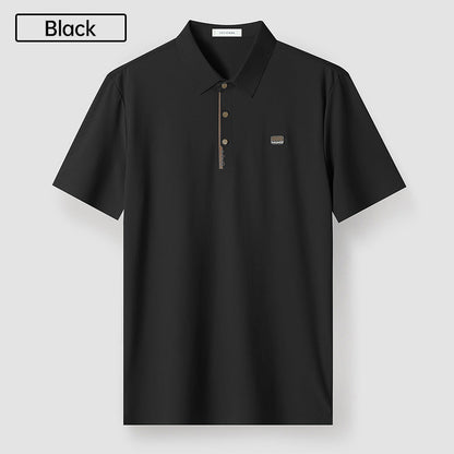 ⚡Men's Summer Cool Lapel T-Shirt👕