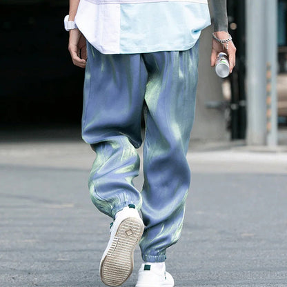 Men's Reflective Relaxed Fit Casual Jogger Pants（50% OFF）