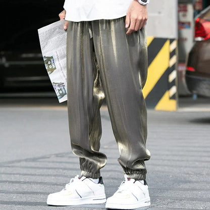 Men's Reflective Relaxed Fit Casual Jogger Pants（50% OFF）