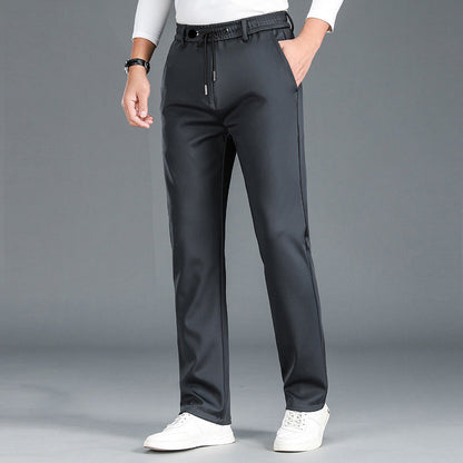 Men's Non-iron Mercerised Stretch Cotton Breathable Casual Sweatpants