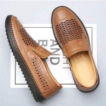 Men's Casual Summer Breathable Soft Sole Loafers（50% OFF）