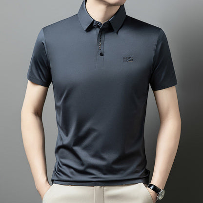 Summer Short Sleeve Business Lapel Shirt For Men（50% OFF）